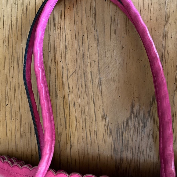 Patricia Nash Leather Handbag Cutout Adeline - Picture 5 of 9